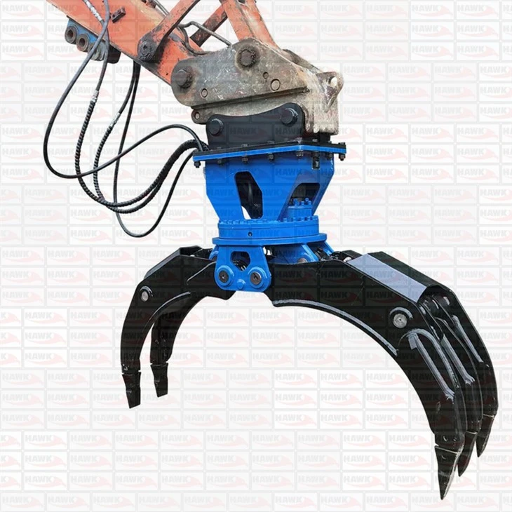 Hydraulic Excavator Grab & Grapple