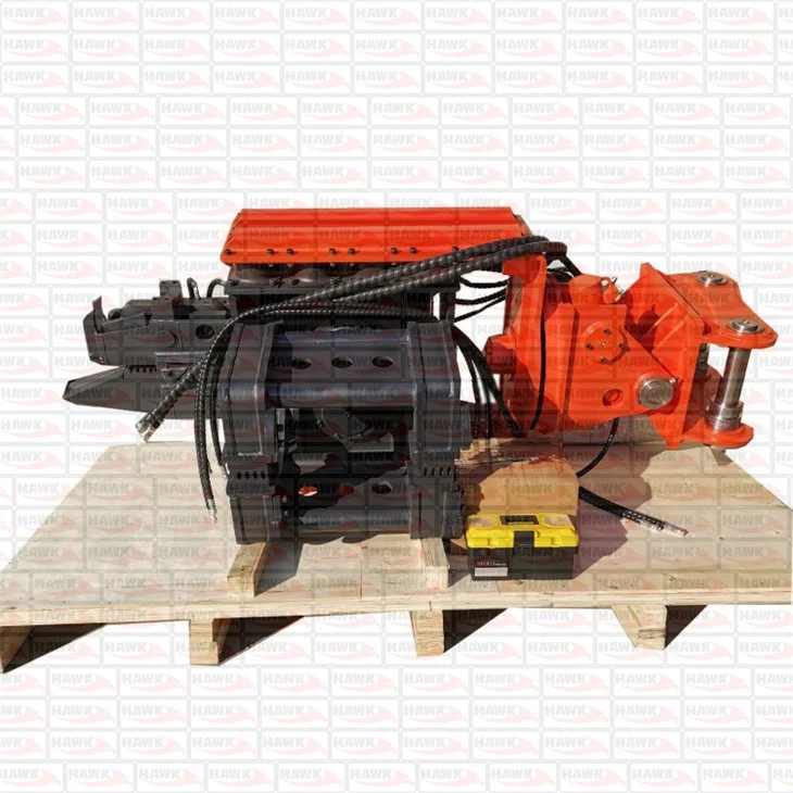 Pile Driving Vibro Hammer For Excavator