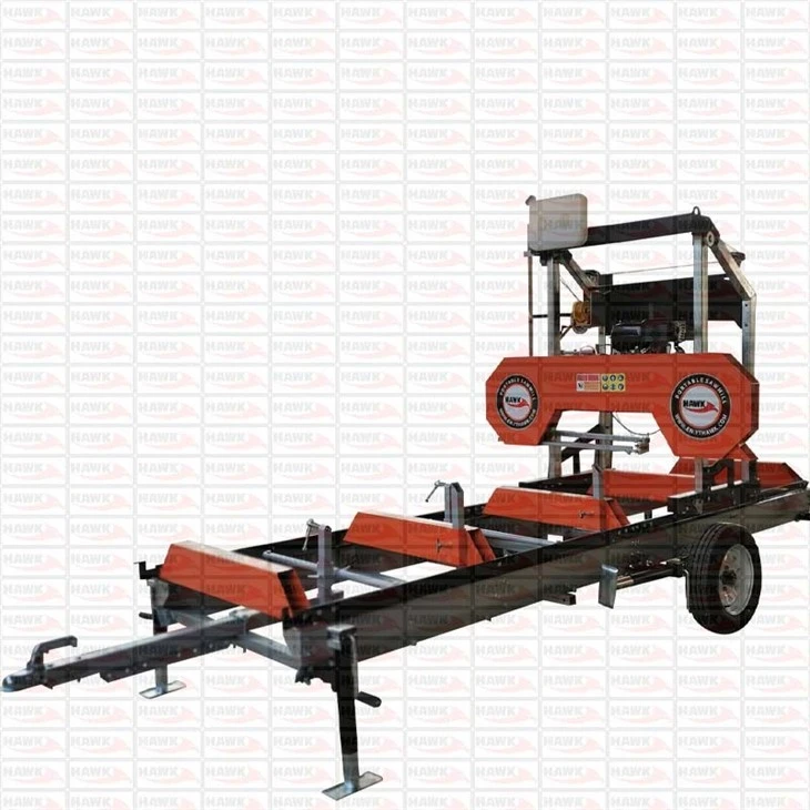 Factory Petrol Engine Portable Sawmill