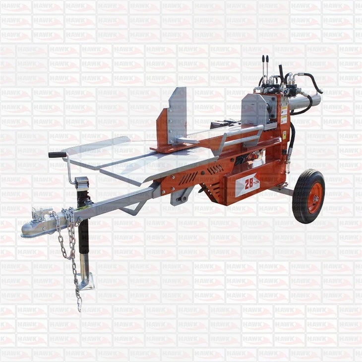 Hydraulic Wood Splitter With Hydraulic Wood Lifter