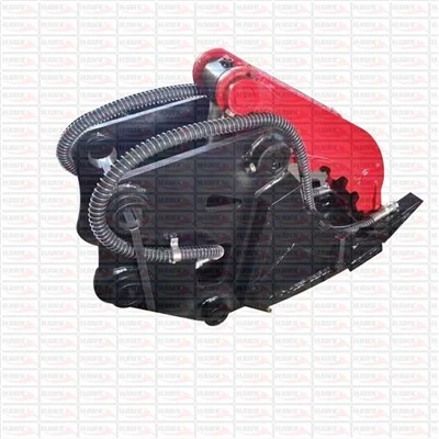 Godet hydraulique de grippage d'accessoires d'excavatrice de pouce